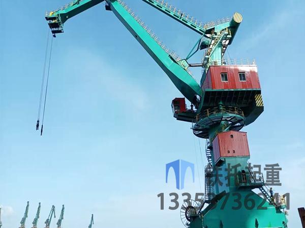江蘇泰州門座式起重機廠家門座式起重機高效吊運