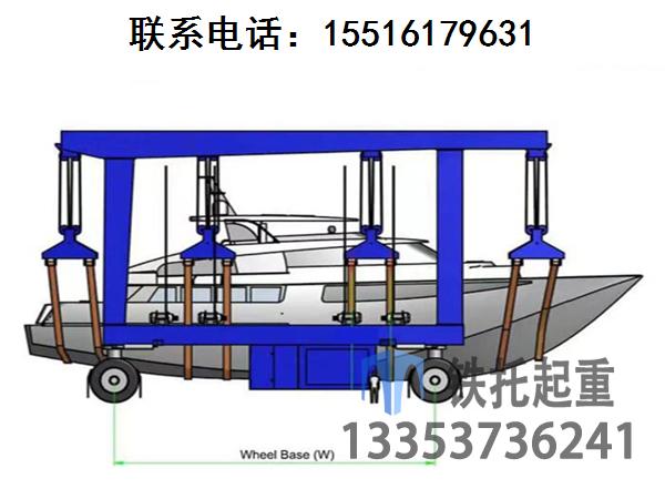 福建漳州港口起重機廠家分享游艇搬運機的工作流程與原理